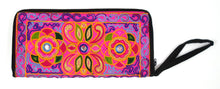 Pakistani purse - Pink, orange and blue