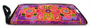 Pakistani purse - Pink, orange and blue