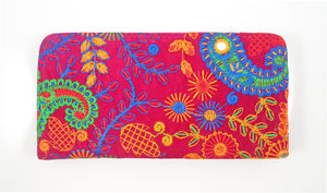 Pakistani purse - Hardback Pink