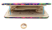 Pakistani purse - Hardback Blue