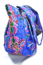 Large Pakistani bag - Blue Garah