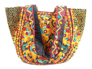 Large Pakistani Bag - Flower blossom