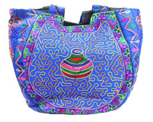 Large Pakistani bag - Light blue Garah