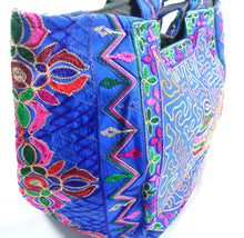 Large Pakistani bag - Light blue Garah