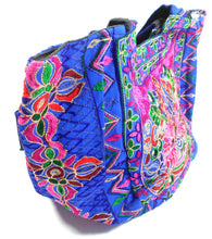 Large Pakistani bag - Light blue Garah