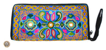 Pakistani purse - Yellow, blue and green