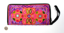 Pakistani purse - Pink, orange and blue