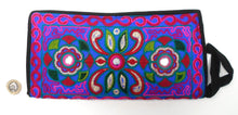 Pakistani purse - Blue, maroon and pink
