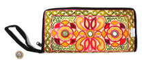 Pakistani purse - Green, pink and cream